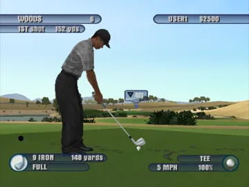 Tiger Woods PGA Tour 2003 screen shot game playing